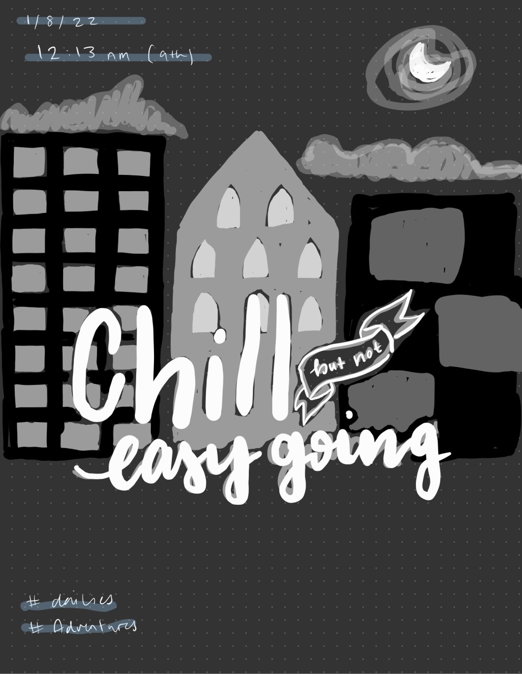 Chill (but not easy going) / Dailies /&nbsp;1.8.22