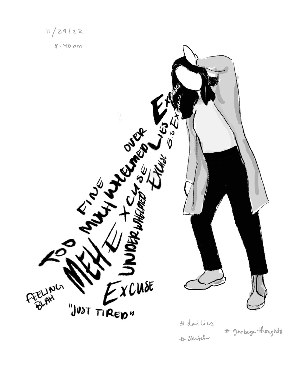 Garbage Thoughts / Dailies /&nbsp;11.29.22