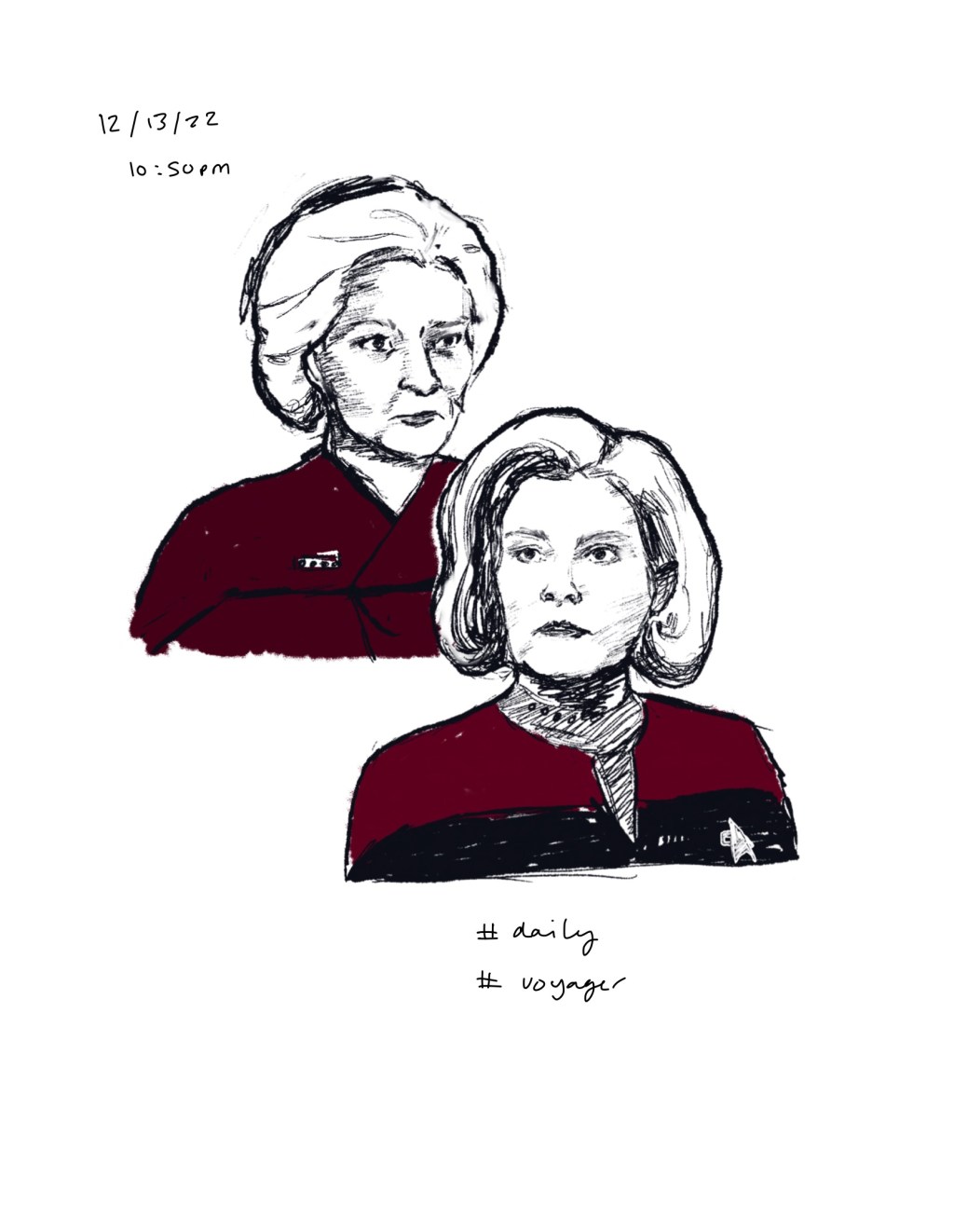 Janeway / Dailies /&nbsp;12.13.22