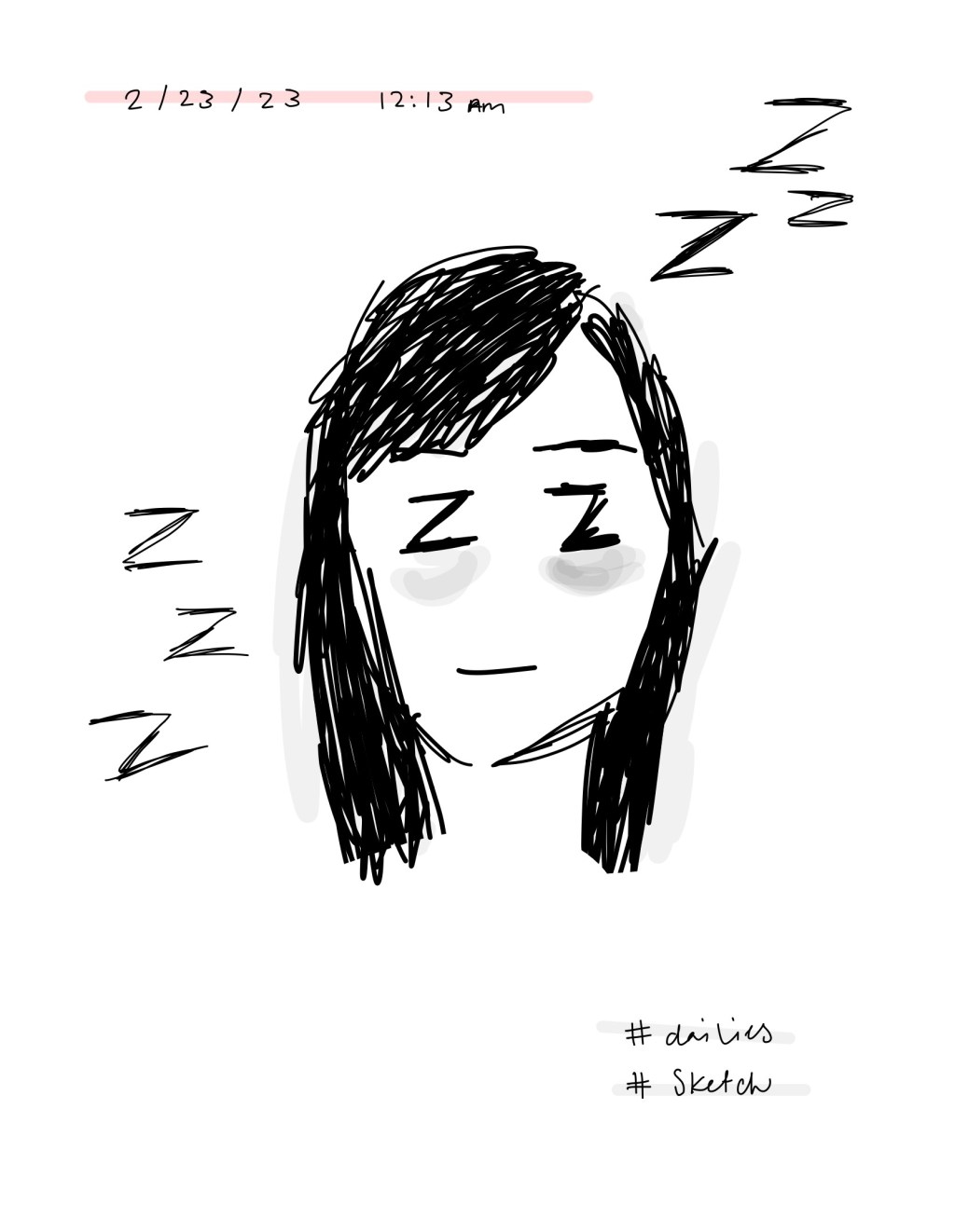 Quite Sleepy / Dailies /&nbsp;2.22.23